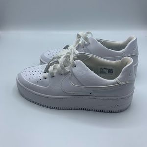 Nike Air Force ones low sage